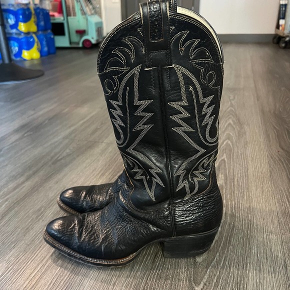 Vintage Cristobal Romero Don Quixote Cowboy Boots Men’s Size 7 1/2 D - Picture 6 of 8